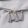 Elegant Lace Cotton Scarf With Tassel Shawl For Women Fashion Geometry Design Muslim Hijab Big Size Scarves 210*70Cm