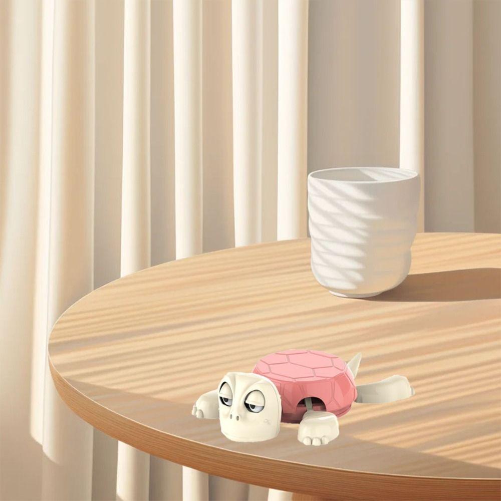 Frightened Turtle Turtle Cup Pad Quirky Toys Press Turtle Base Cup Mat  Kids Gifts