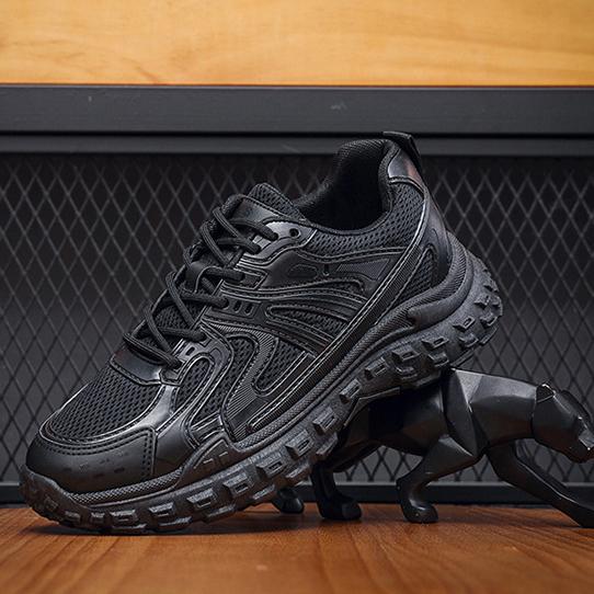 Pracovní ochranné boty Muži Jarní novinka Prodyšná síťovaná obuv Pánské Protiskluzové Odolné proti opotřebení Sportovní Obuv pro tátu Práce Stavby