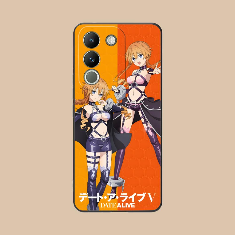 Date a Live Yamai Kaguya Matte Mobile Phone Case for VIVO V60 V50 V40 V30 V29 V27 V25 V23 Pro Lite 5G Colorful Printing Cover