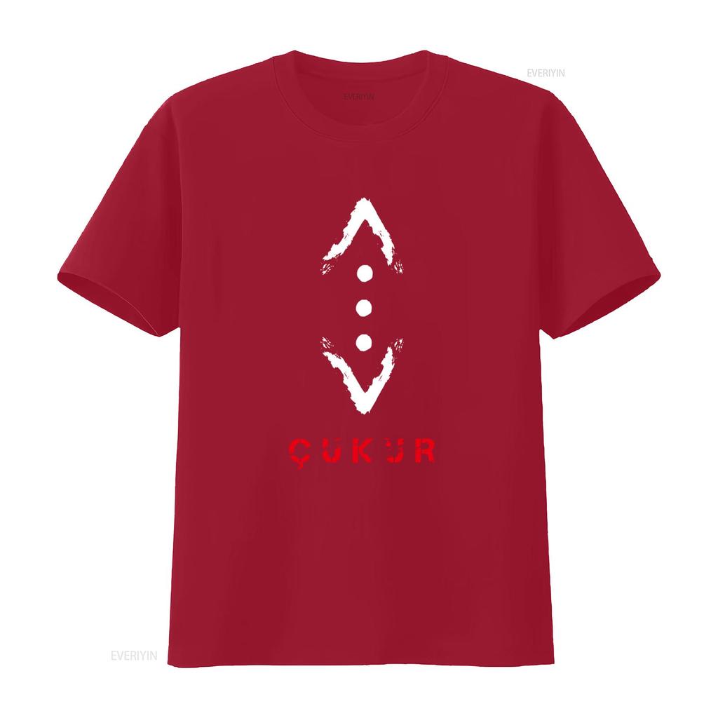 Cukur TV Series Inspired T Shirt with Unique White Design for American Fashion Enthusiasts vintage Washed Top For Everyday Wear