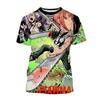Chainsaw Man 3D Printed Short Sleeve, Suitable for Anime Conventions/
