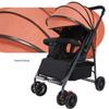 Huaying Compact One-Button Foldable Two-Way Baby Stroller