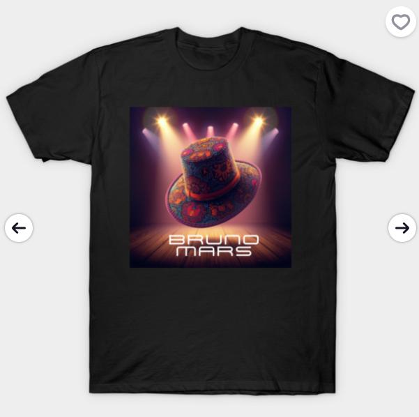 Bruno Mars RoUnisextic Tour Edition Rose Print Tshirt for Unisex and Women Singer Album Shortsleeved Casual Shirt Gift
