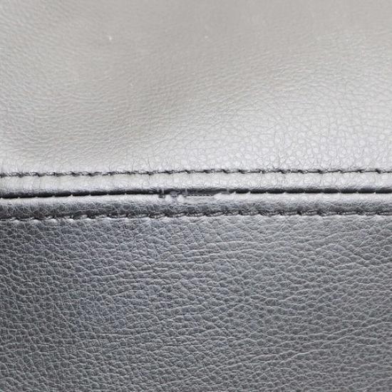 Auto Black Leather Center Console Lid Armrest Cover For 2011- Ford Explorer