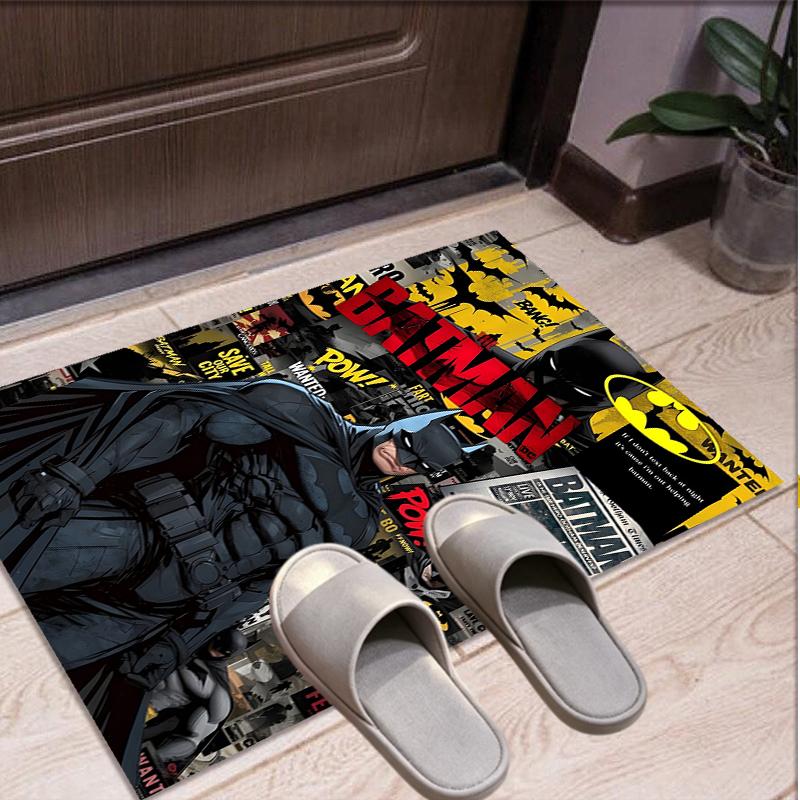 Batman Pattern Rug, Indoor/Outdoor Mat, for Picnic, Gameroom, Bedroom, Office, Living Room, Home Decor Carpet, Birthday Gift