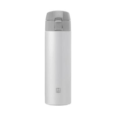 Zwilling Becher 450ml Becher Flasche Wasserflasche Edelstahl Kälteisolierung One-Touch-Öffnung Japanisch ZWILLING THERMO "Travel White" [Autorisiertes Produkt]