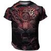 Domineering Lion 3D Print T-Shirts Summer Casual Pattern Top Harajuku Short Sleeve Oversized Streetwear Men's T-shirts