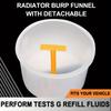 15pcs/Set Plastic Filling Funnel Spout, Fit Universal Vehicles, Spill Proof Coolant Filling Kit