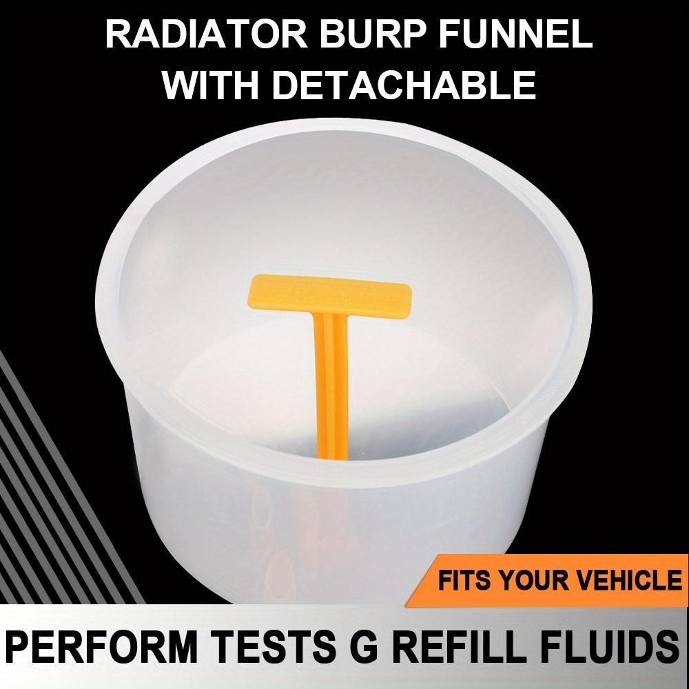 15pcs/Set Plastic Filling Funnel Spout, Fit Universal Vehicles, Spill Proof Coolant Filling Kit