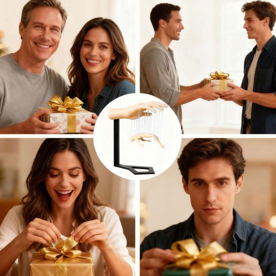 Suspended Hand Dude Figurine 3D Printed Floating Man Statue Sculpture Artistic Modern Home Office Shelf Desk Decoration Ornament