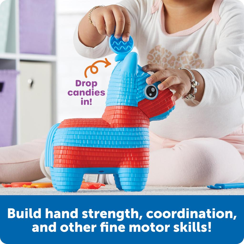 Learning Resources Finger Number Matching Educational Authentic Piñata Piano, Exercise, Game, Game, Toy, LER9135,