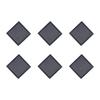 10Pcs Fan Dust Filter Mesh PVC Magnetic Frame PC Computer Case Cover 140mm Black