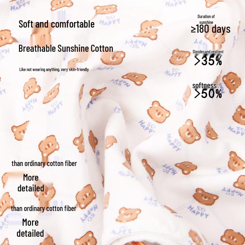 Deanfun Damen Baumwoll-Slips mit mittlerer Taille 3er-Pack