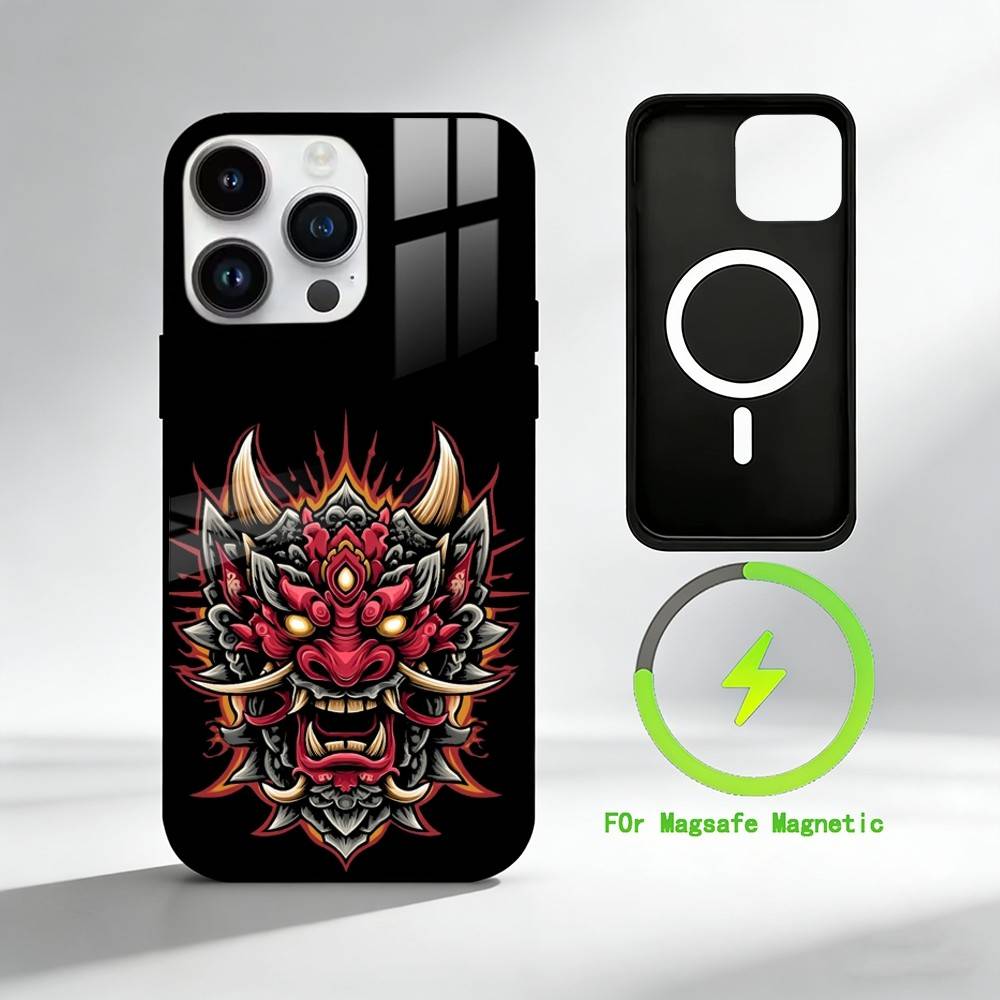 F-Fighter Drawings Phone Case For iPhone 17 16 15 14 13 12 Pro Max Plus for Mirror Wireless Magnetic Cover