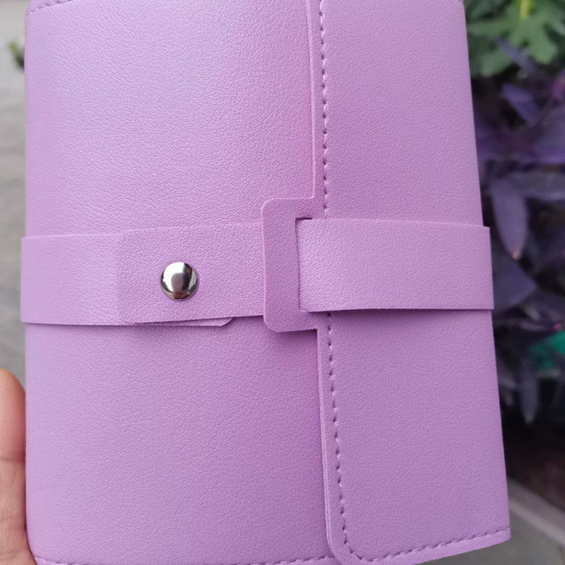 Portable Travel Jewelry Organizer Foldable Book Design Leather Earring Holder Case for Women Mom