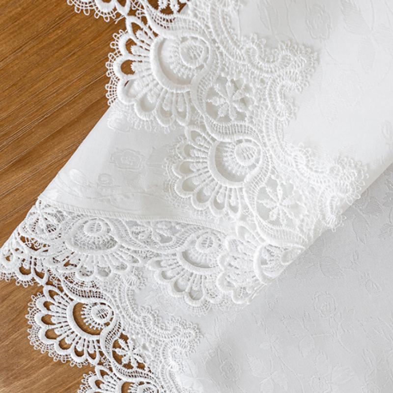 Embroidered Table Runner Modern Minimalist Rectangular Home Tablecloth Hotel Lace Table Runner TV Cabinet Tea Table Home Decor
