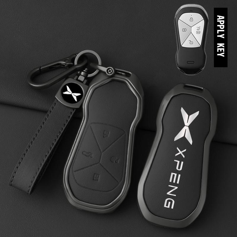 Zinc Alloy Auto Key Fob Cover Case Housing Fit For Xpeng Xiaopeng G6 G9 P7 P7I G3 G3I P5 - Protector Bag Automotive Styling Auto Accessories