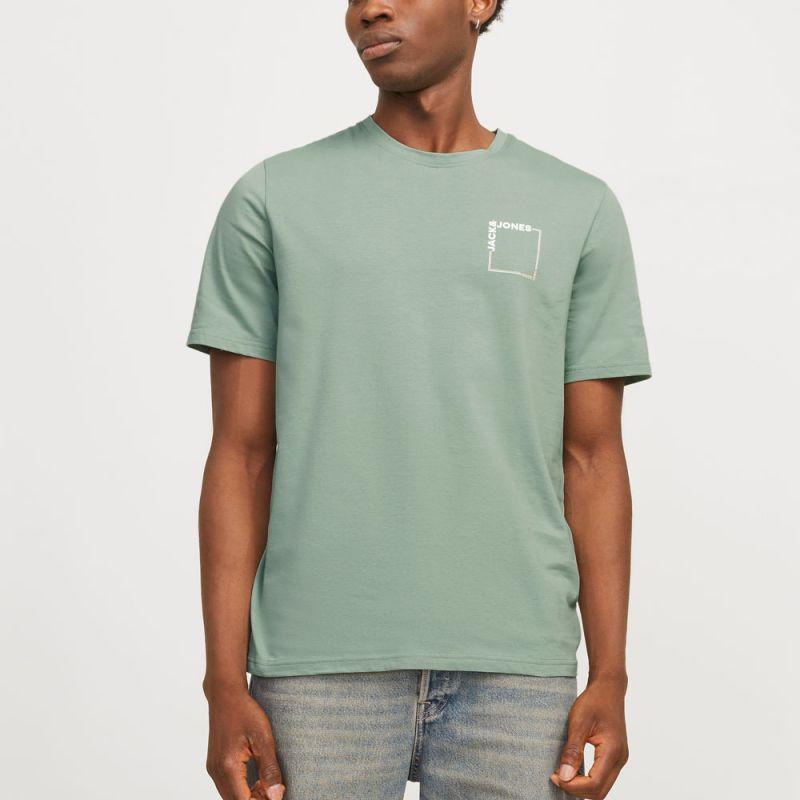 Tee shirt verner coton col de cou Homme JACK & JONES