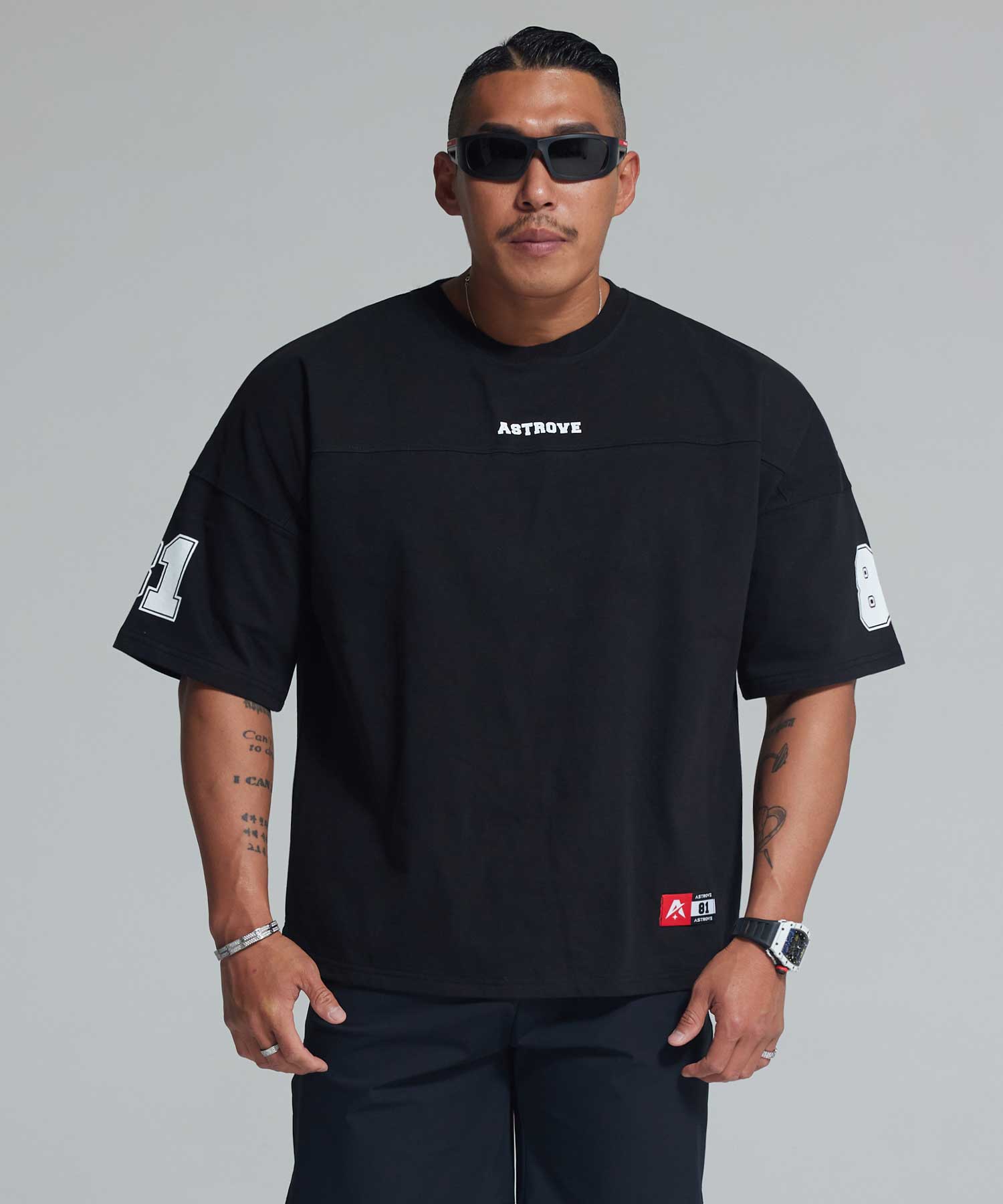 Astrov Freeflow Half T-Shirt Black M