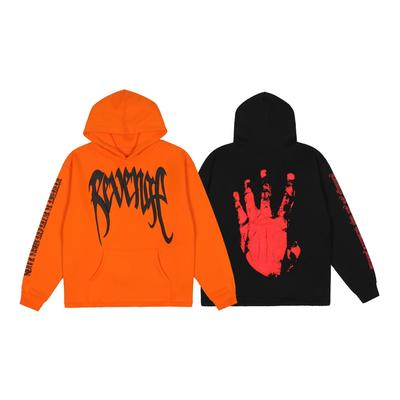 22S Trendig Europeisk & Amerikansk Revenge Fleece Huvtröja Tröja