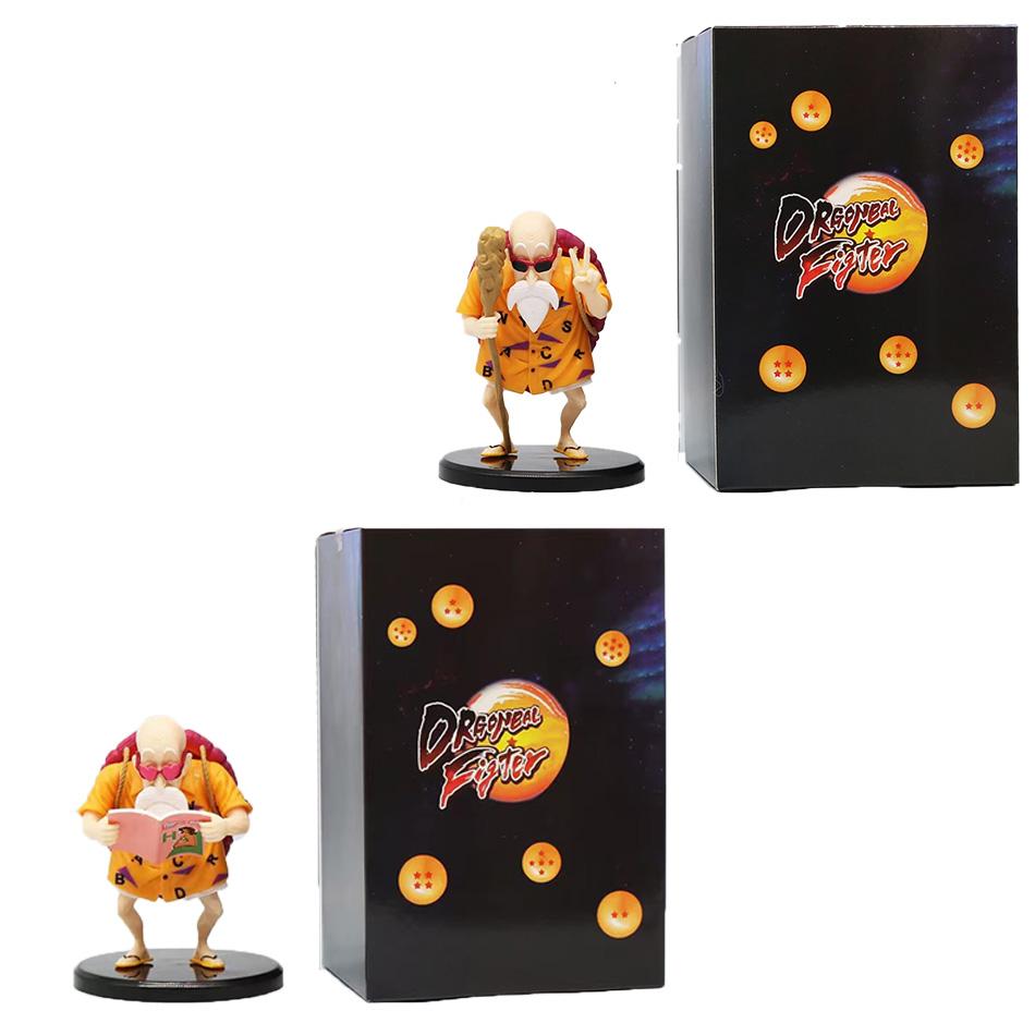 Dragon Ball Z Master Roshi Kame Sennin Action Figure PVC Biye Gesture Lecherous Anime Collectible Decoration Toy Gift