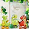 3pcs Stand Base Animal Balloons Forest Party Tyrannosaurus Rex Dinosaur Balloons Children Birthday Dinosaur Balloon Decora