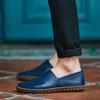 Fashion Men Loafers Fashion Handmade Cow Leather Shoes Moccasins Soft Soled Comfort Driving Shoes for Men Casual Leather Shoe Boat Shoes