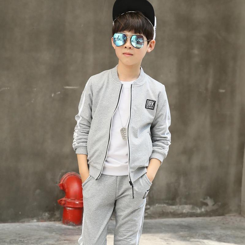 New Spring 4-12 Years Boys Clothing Sets Teenagers Baby Boys Sports Clothing School Kids Suit Sets Uniform Boys Jackets Pants