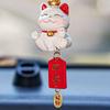 Gifts Japanese Lucky Cat Car Pendant Cute New Year Car Interior Accessories Blessing Creative Hanging Car Ornaments Home