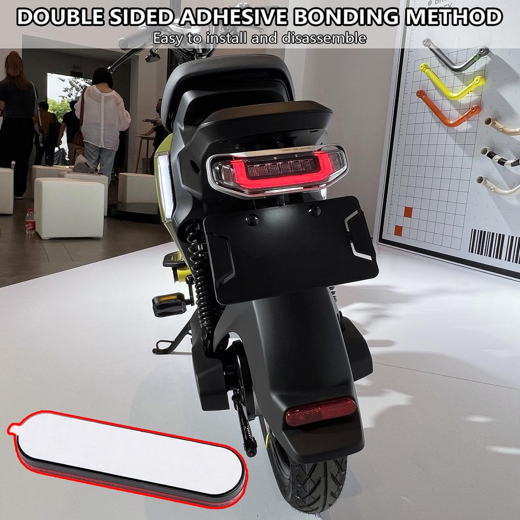 Hintere Schutzbleche Reflektoren Schmutzfänger Zubehör Passend für Elektrische Motorräder Roller Einfache Installation Wetterfeste Designs