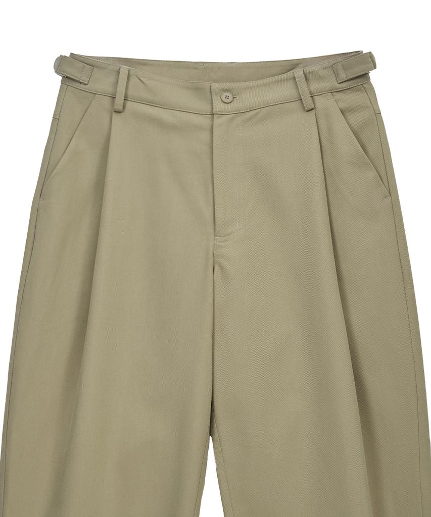 INTEMPOMOOD Long Pleated Chino Pants: 3 Colors