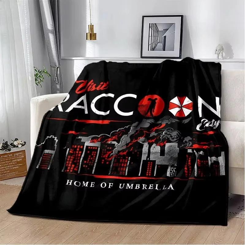 Game Resident Evil: Umbrella Corps Printed Blankets Warm Flannel Blankets Soft and Comfortable Blanket Bed Linings Birthday Gift