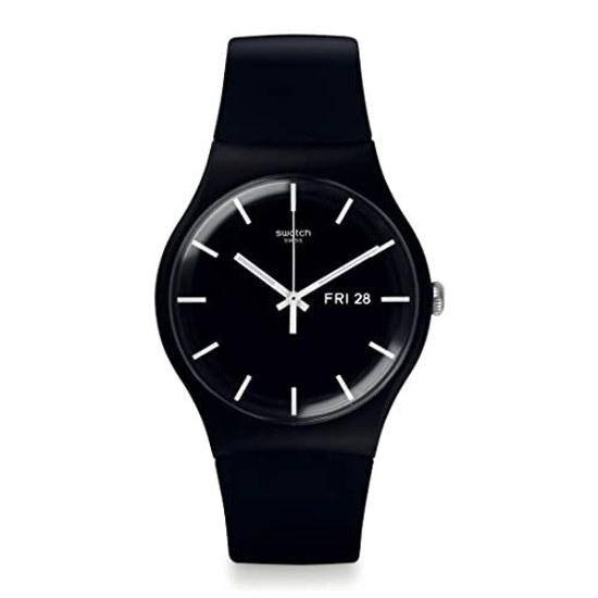 SWATCH Wristwatch MONO BLACK AGAIN Power Tracking SO29B704 Fashion