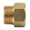 Brass M22x1.5 to G1/2inch Adapter for Pressure Washer with 400 Bar Max Pressure & 150°C Resistance for Quick Screw Connections