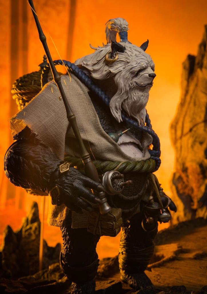 HiPlay Takumitsu Planet Fury Panda Brothers Movable Action Figure Accessories Full Set 1/12 MU-FP005 (Yin)