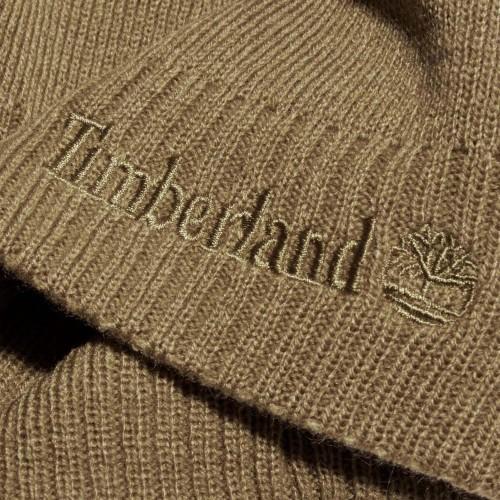 Timberland Mens Logo Knitted Beanie