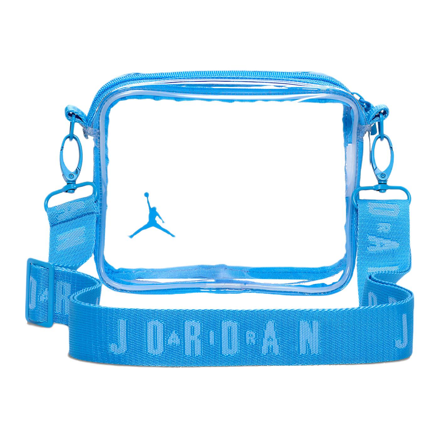 

Jordan Stadium Durable Transparent Polyurethane Crossbody Bag Unisex bags Blue 9A0848-B9F Blue