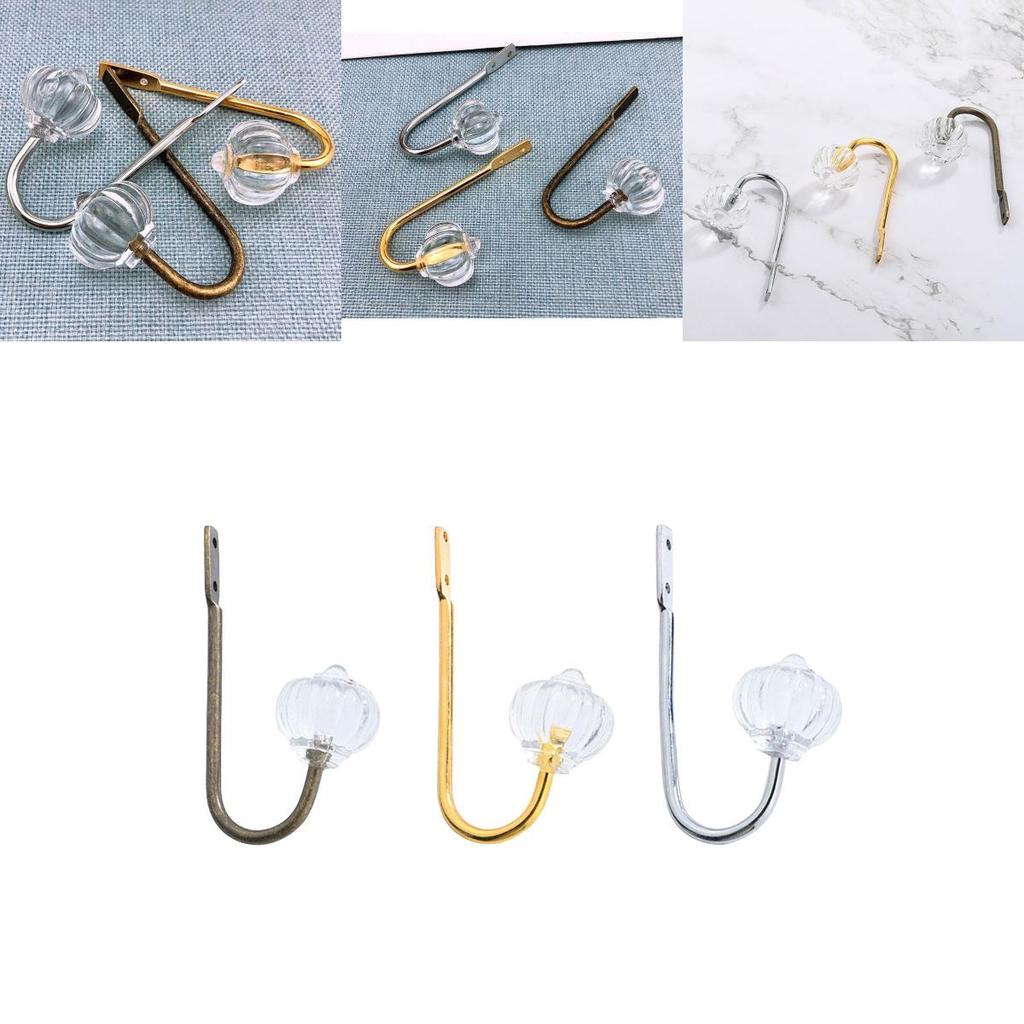 Weißer Eisendraht Haken zum Aufhängen von Gemälden, Kleidung und Hüten Moderner und minimalistischer Stil