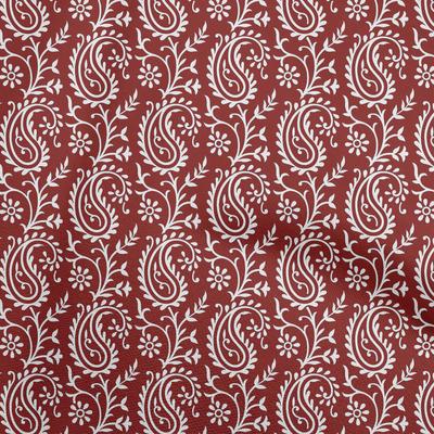 Cotton Flex Carmine Red Fabric Block Sewing Craft Projects Fabric Prints By Yard 40 Inch