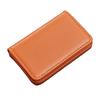 Men Women Sized Stitched PU Leather Credit Card Holder Visiting Business Card Case Wallet with Magnetic Shut For