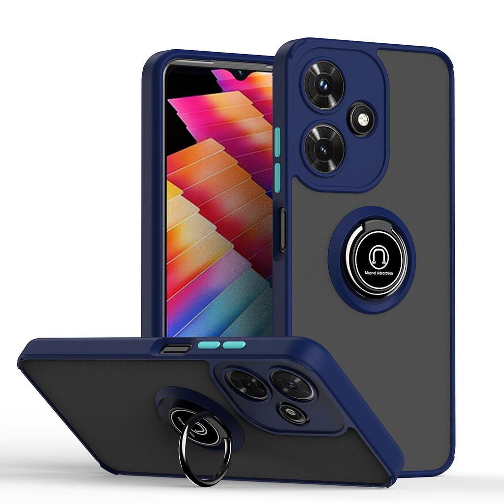 Qiying Infinix Hot 40/Spark GO Case with Note30 Anti-fall Holder