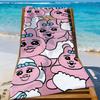 Cartoon O-Opanchu U-Usagi-S Funny Towel Sports Quick Dry Travel Camping Gear Sandproof Soft Light Large Beach Towel