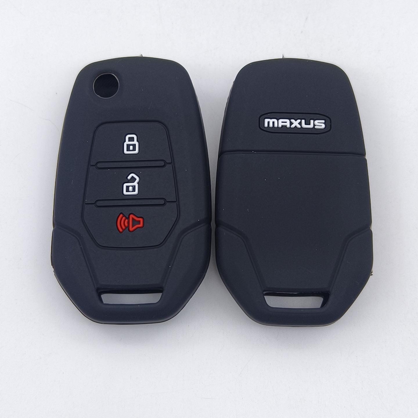 

Maxus G10 Remote 3-Button Folding Key Silicone Protective Cover чорний