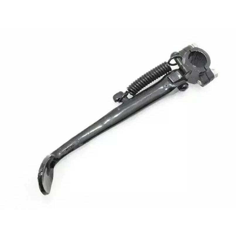 SIDE STAND BLACK 1 1/8" UNIVERSAL CLAMP For BSA TRIUMPH ARIEL AND MANY BIKES