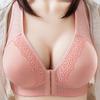 Women Back Buckle Bra Wire Free Plus Size Underwear Widened Shoulder Straps Brasieres