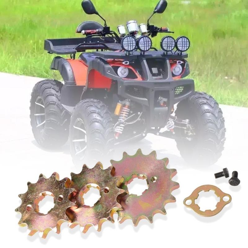 Replacement Chain Drive Sprocket 530-25mm 13T 14T 15T 16T Metal Front Mount Sprocket Part for Repair Shop Maintenance