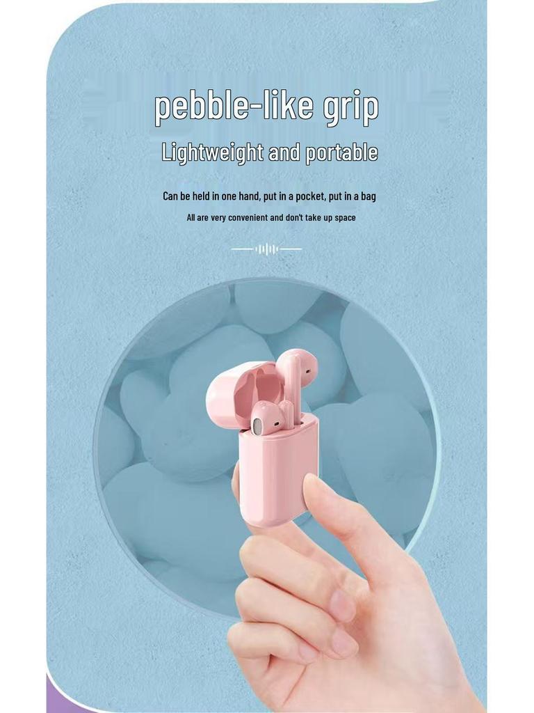 Macaron Bluetooth Earphones: Stereo In-ear, Noise Cancelling, Comfortable Fit