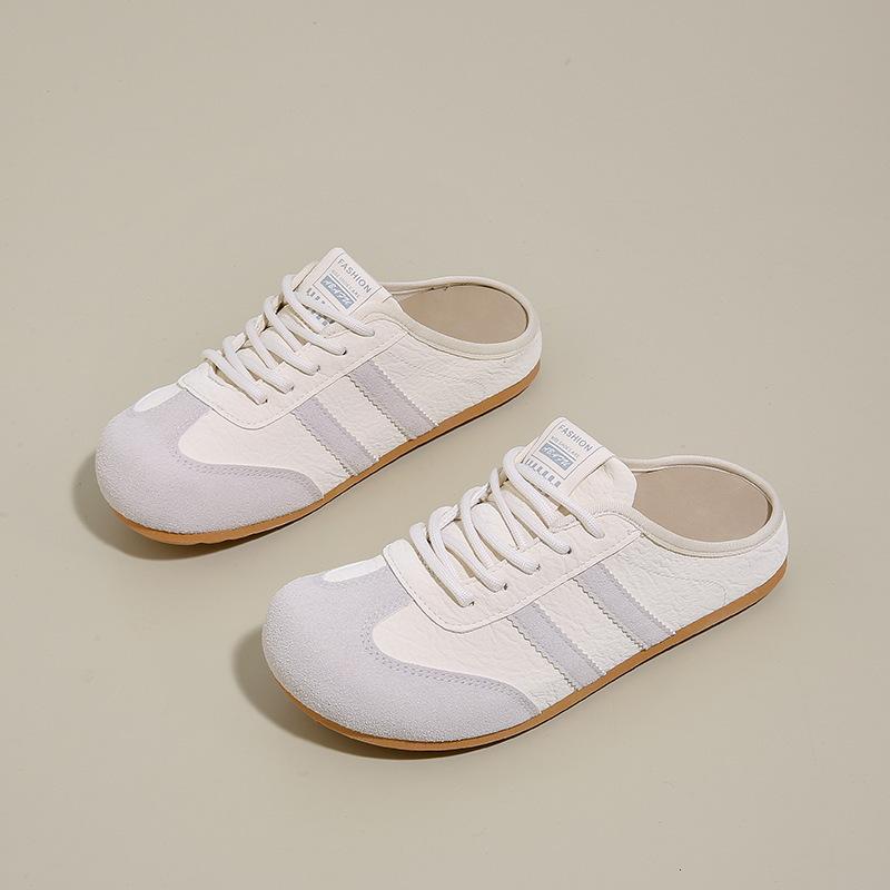 Versatile Flat Bottom Ugly Cute Big Head Women's Shoes New Summer Retro Sneakers Women