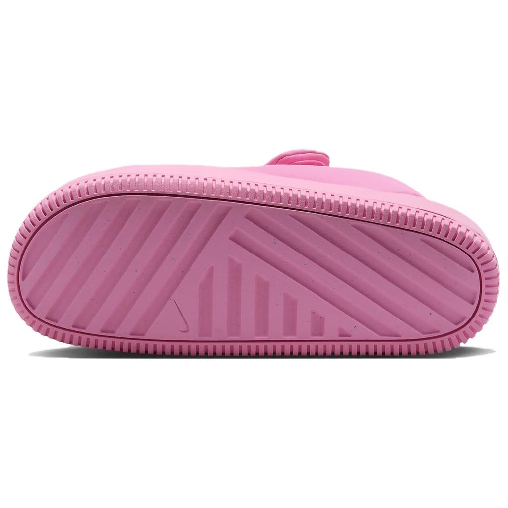 Nike Calm Sandal Hyper Pink Damesko Metallic-Sølv FJ6043-600
